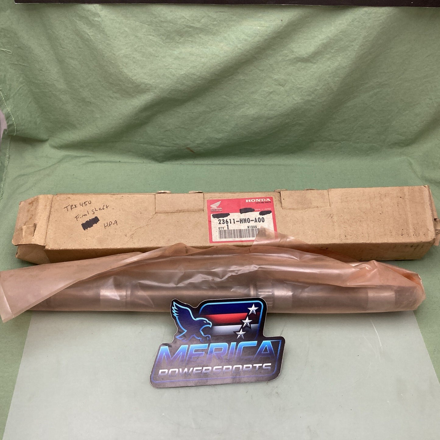 New Genuine Honda 23611-HNO-A000 Final Shaft