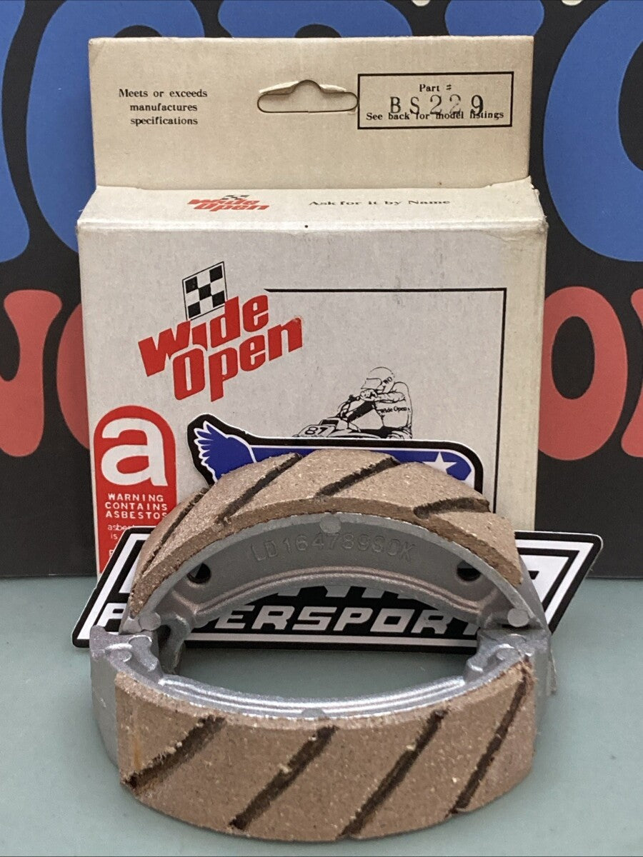 New Genuine Wide Open BS229 BRAKE SHOES YAMAHA