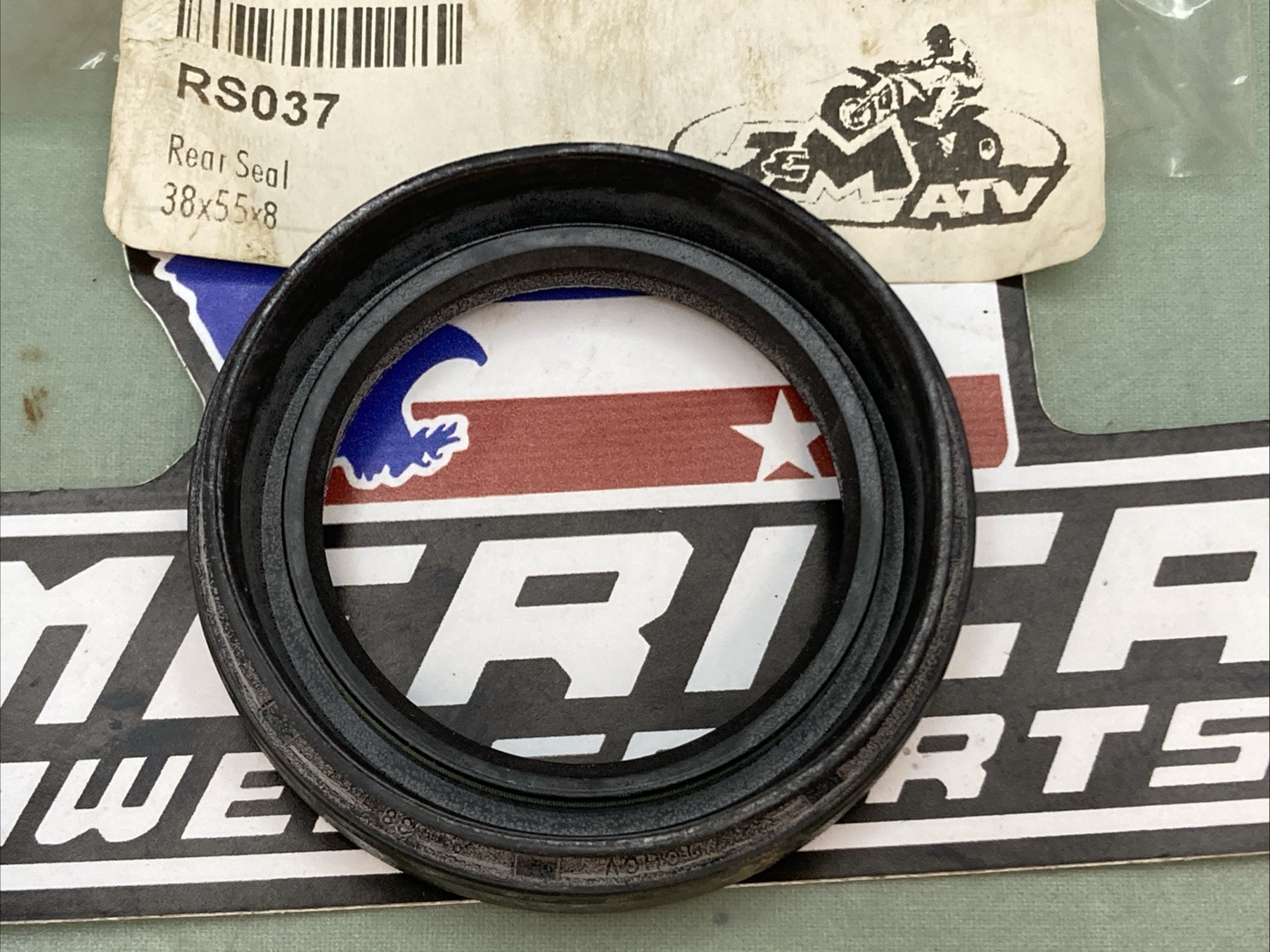 New Genuine J&M ATV RS037 Rear Seal 38 X 55 X 8