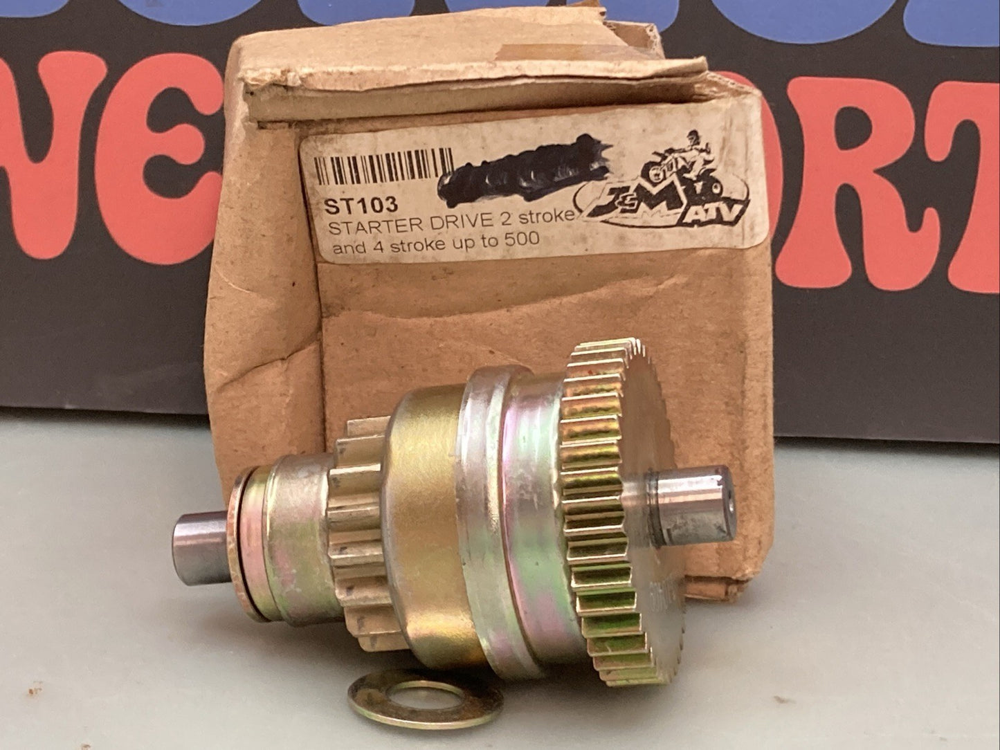 New Genuine J&M ST103 STARTER DRIVE POLARIS 220-54005