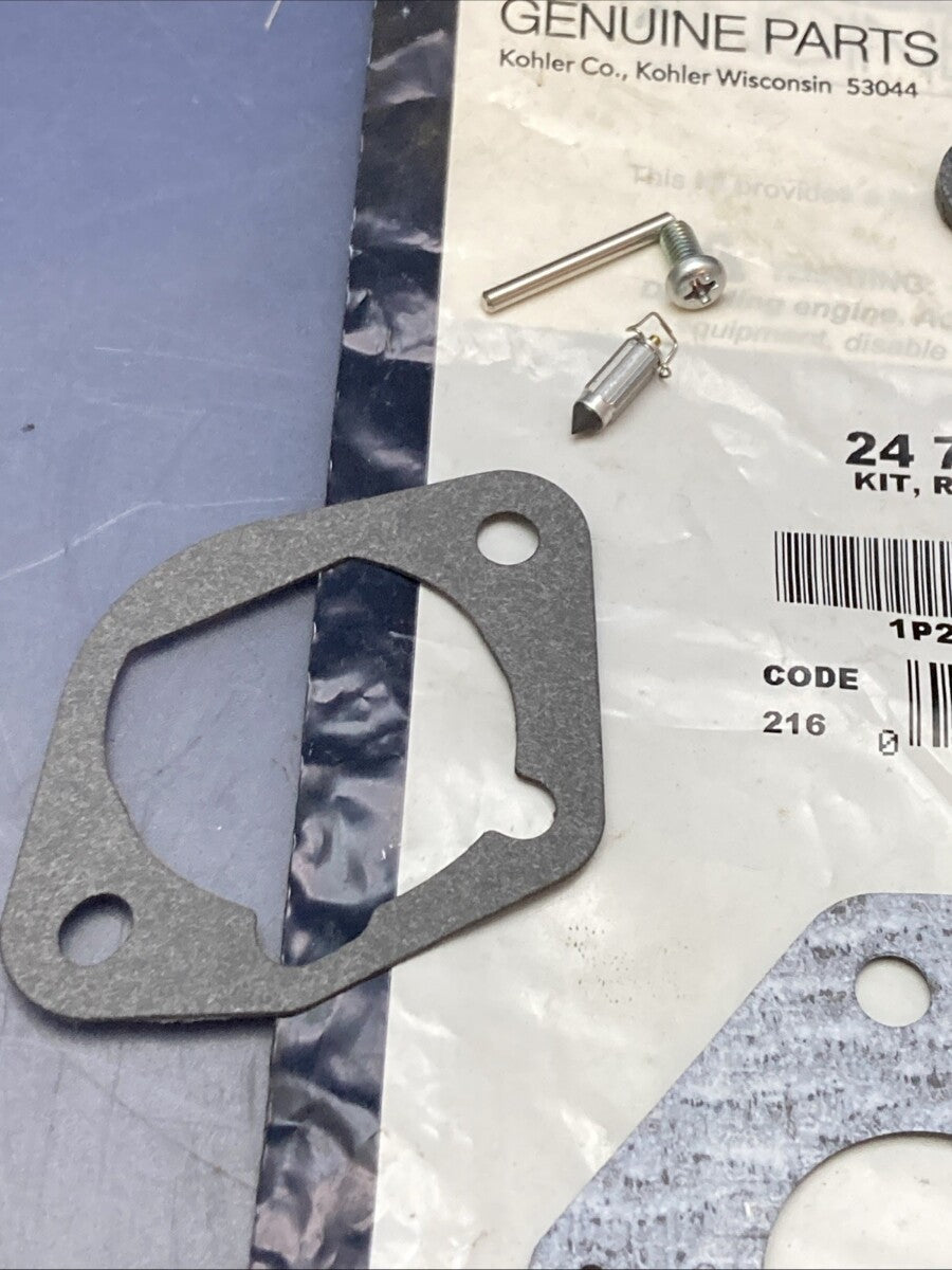 NEW GENUINE KOHLER 24 757 44-S FLOAT REPAIR KIT