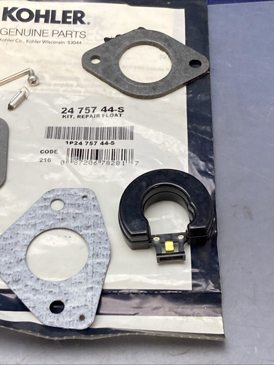 NEW GENUINE KOHLER 24 757 44-S FLOAT REPAIR KIT