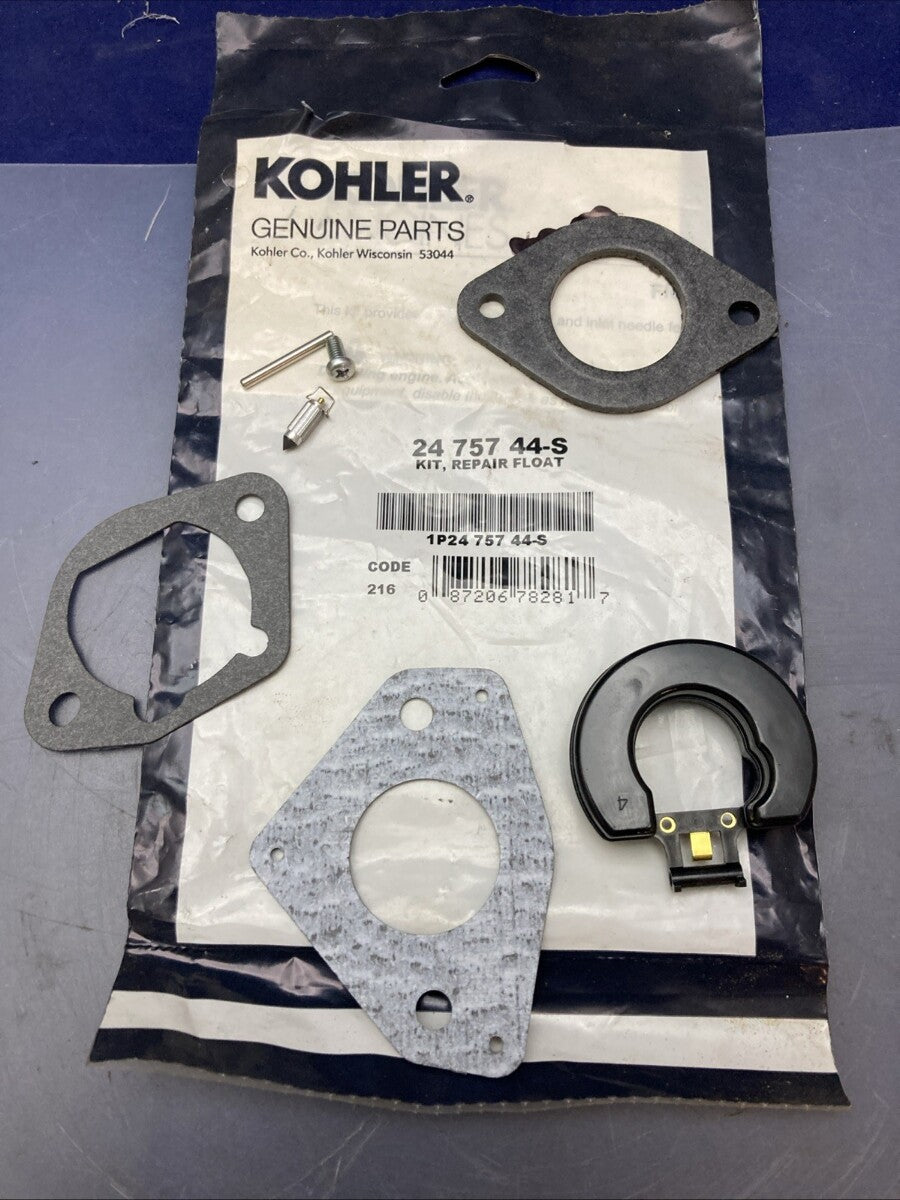 NEW GENUINE KOHLER 24 757 44-S FLOAT REPAIR KIT