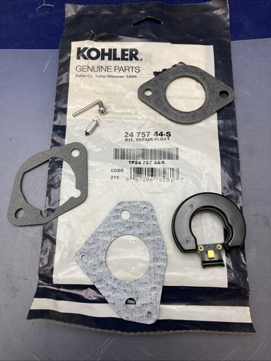 NEW GENUINE KOHLER 24 757 44-S FLOAT REPAIR KIT