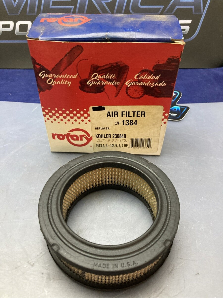 NEW GENUINE ROTARY 19-1384 AIR FILTER