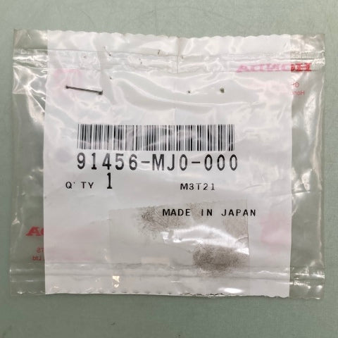 QTY 2 Honda 91456-MJ0-000 CAP New Genuine