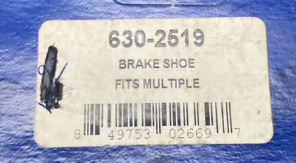 NEW GENUINE N2 PERFORMANCE REPLACEMENT PARTS 630-2519 BRAKE SHOES