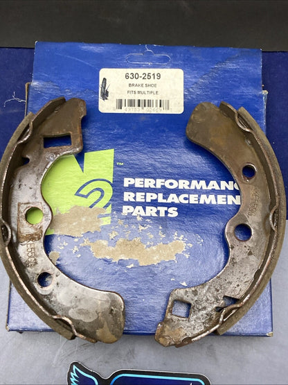 NEW GENUINE N2 PERFORMANCE REPLACEMENT PARTS 630-2519 BRAKE SHOES