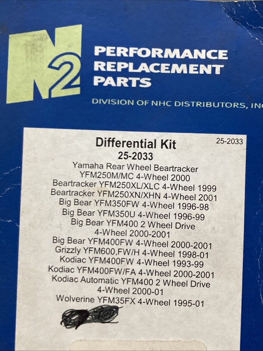 NEW GENUINE N2 25-2033 Rear Differential Bearing SEAL KIT