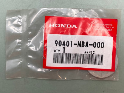 Honda 90401-MBA-000 WASHER New Genuine
