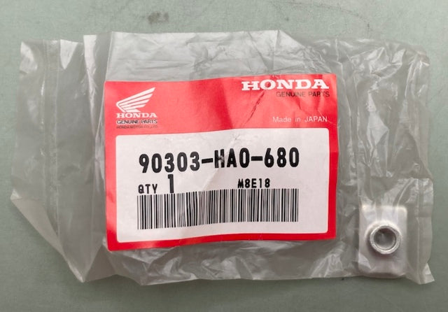 QTY 2 Honda 90303-HA0-680 NUT New Genuine