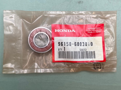 Honda 96150-6003010 BEARING RADIAL BALL 6003 New Genuine
