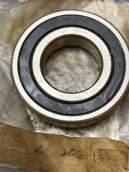 NEW REPLACES FAG 6207RSR DS BEARING 35X73X17 NEW , C3