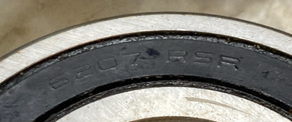 NEW REPLACES FAG 6207RSR DS BEARING 35X73X17 NEW , C3