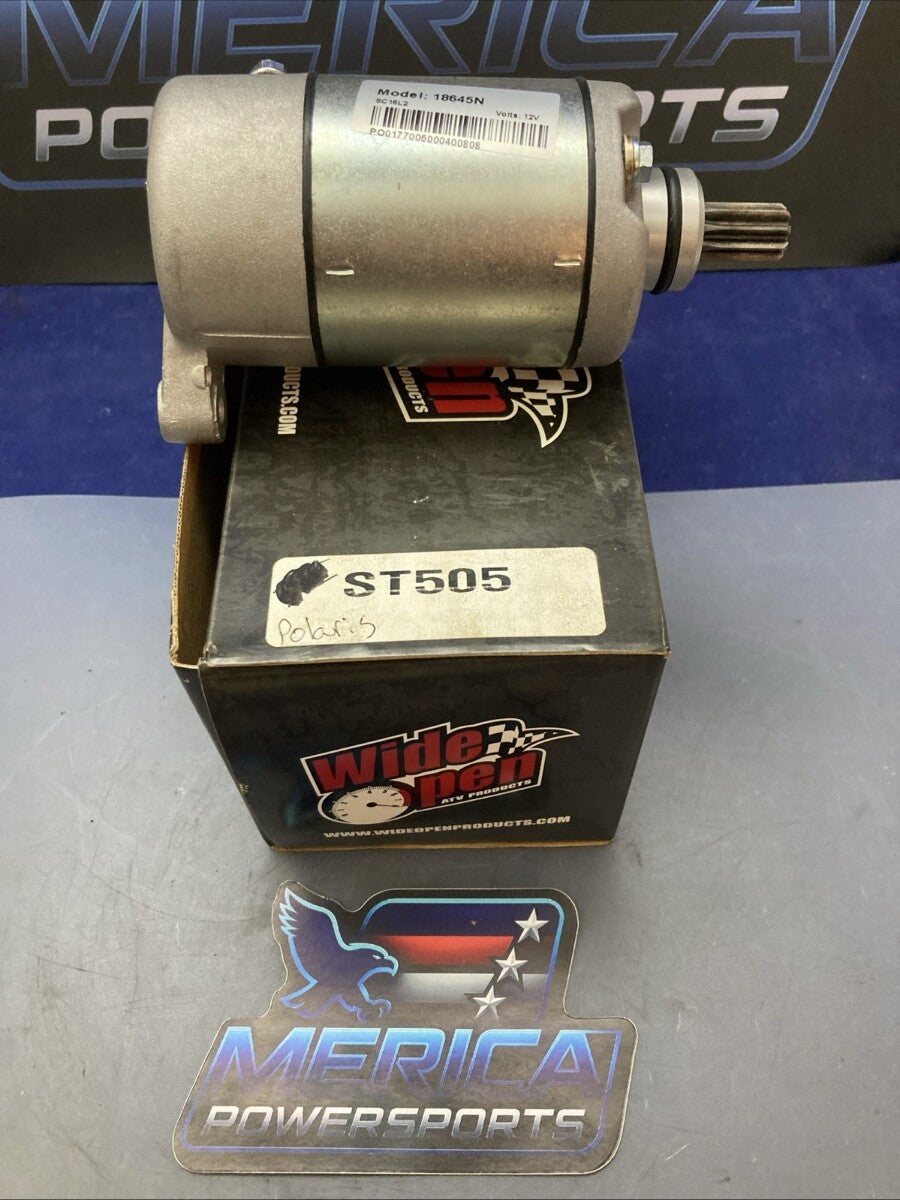 NEW GENUINE WIDE OPEN ST505 STARTER MOTOR REPLACES POLARIS 3084981, 3090188