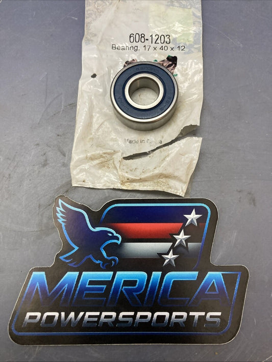 NEW GENUINE N2 608-1203 17x40x12 Sealed Ball Bearings 6203RS