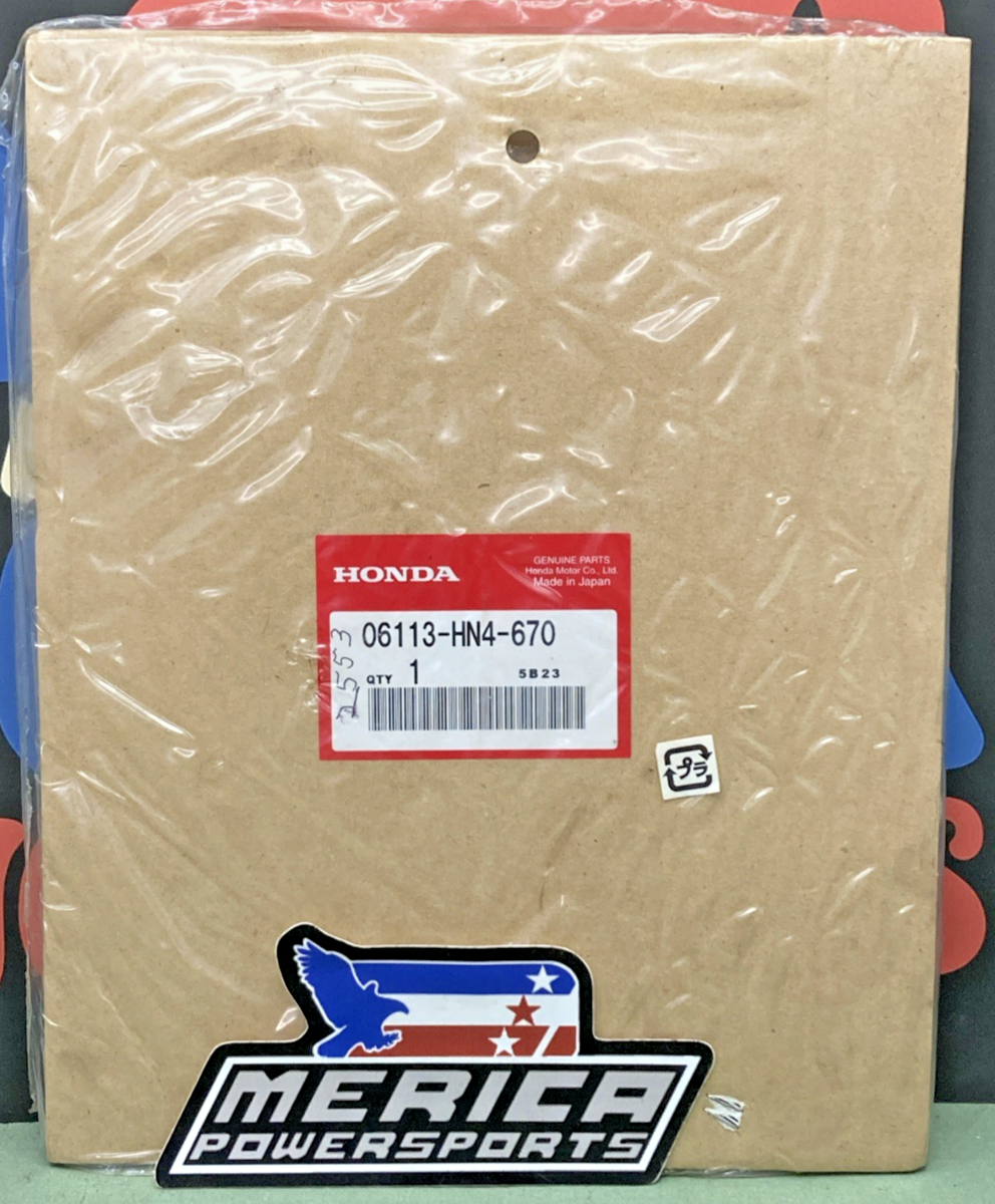 New Genuine Honda 06113-HN4-670 Gasket Kit Incomplete Kit