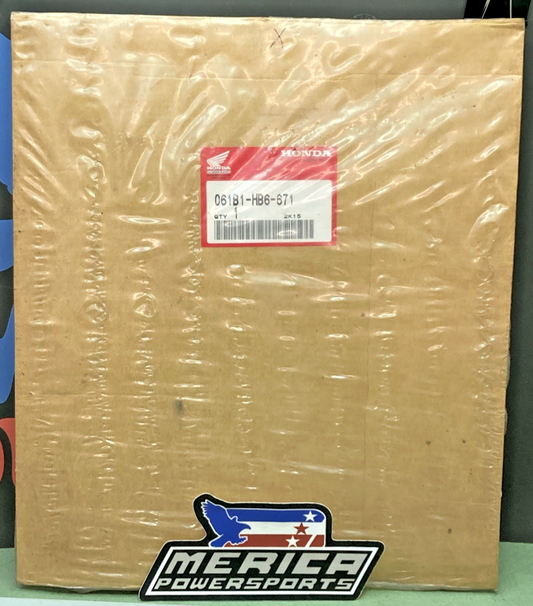 New Genuine Honda 061B1-HB6-671 Gasket Kit B