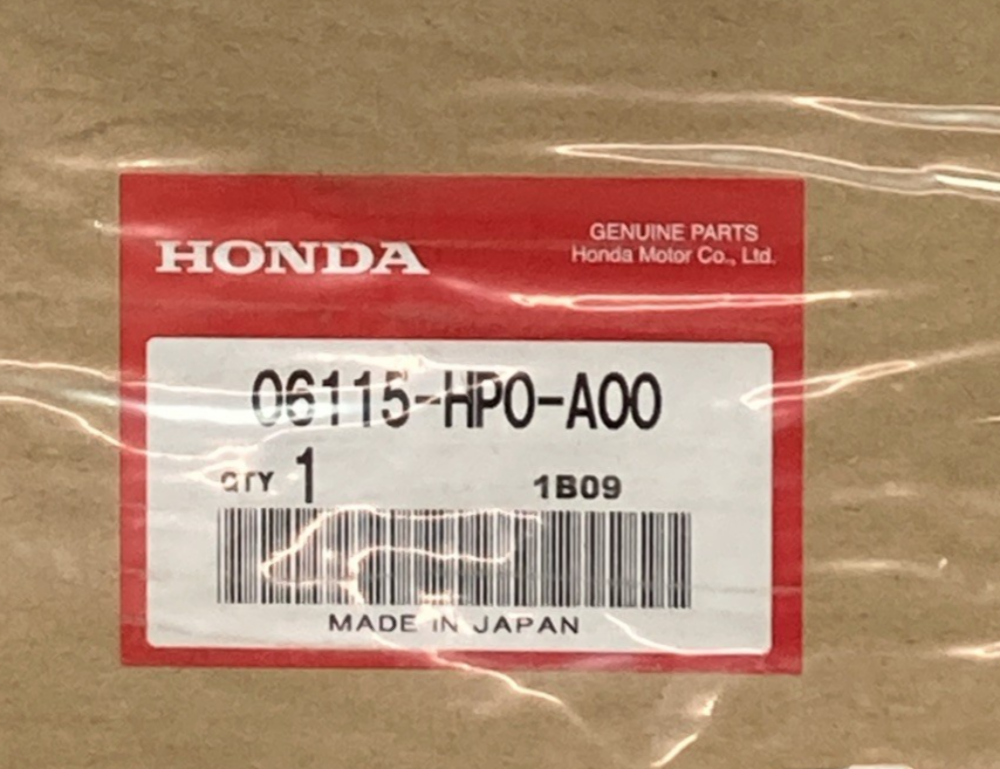 New Genuine Honda 06115-HP0-A00 Gasket Sheet Kit Incomplete Kit