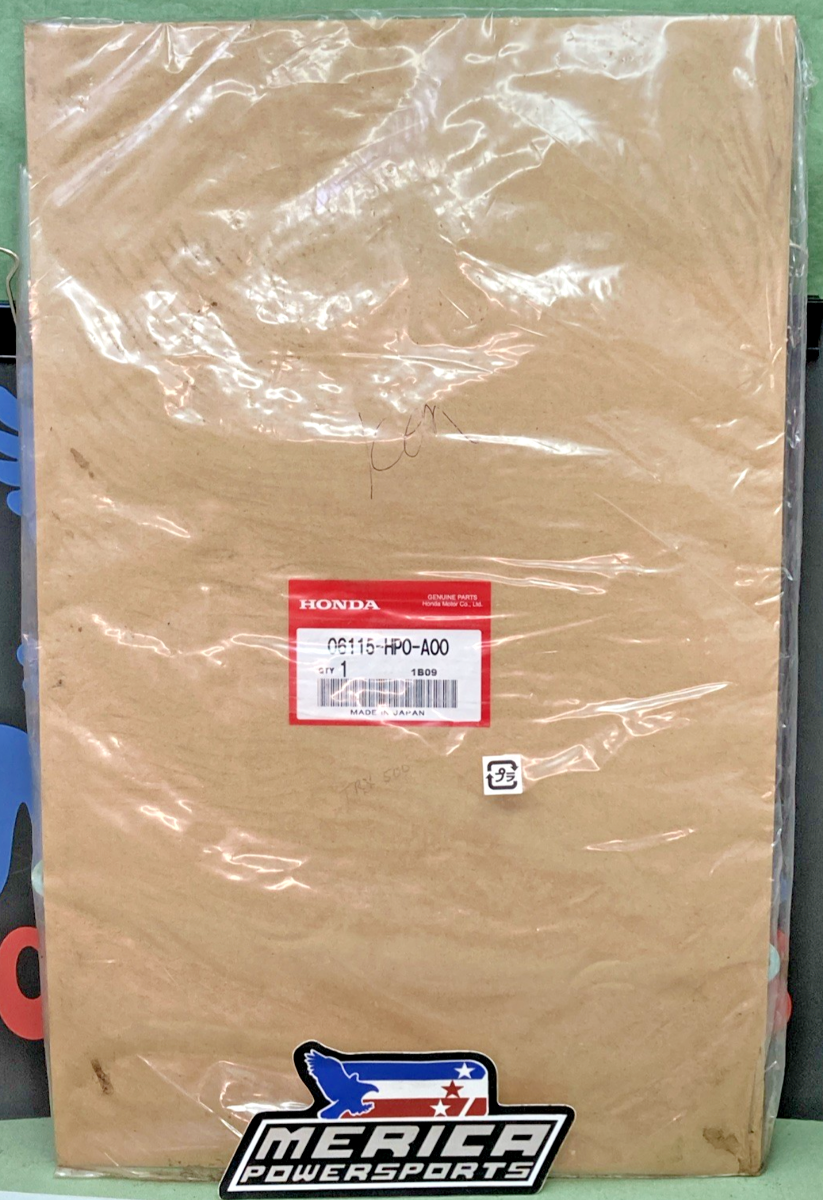 New Genuine Honda 06115-HP0-A00 Gasket Sheet Kit Incomplete Kit