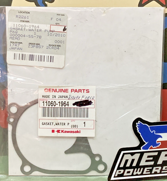 New Genuine Kawasaki 11060-1964 Water Pump Gasket