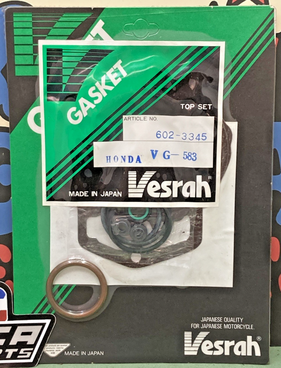 New Genuine Vesrah VG-583 Top End Gasket Kit 602-3345