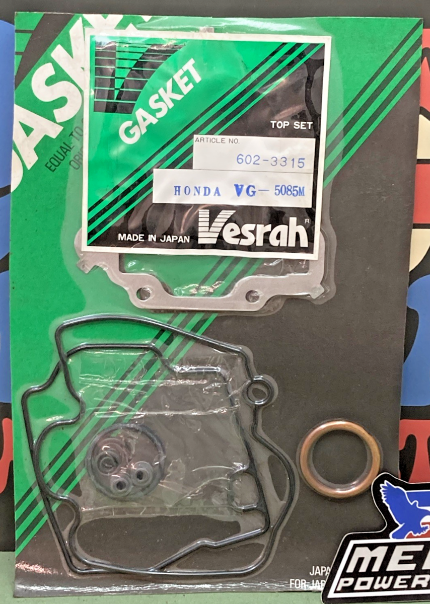 New Genuine Vesrah VG-5085M Top End Gasket Kit 602-3315