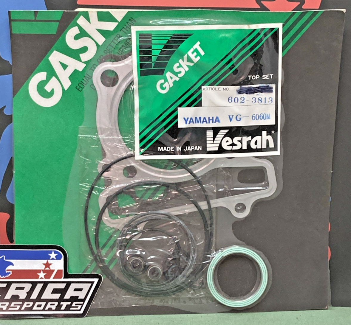 New Genuine Vesrah VG-6060M Top End Gasket Kit 602-3813