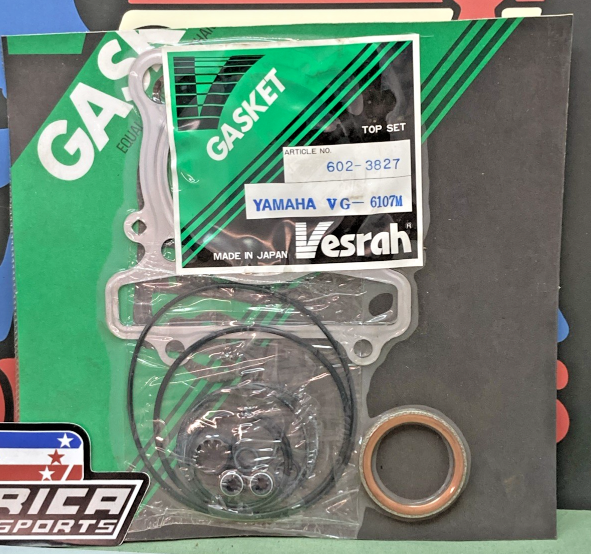 New Genuine Vesrah VG-6107M Top End Gasket Kit 602-3827