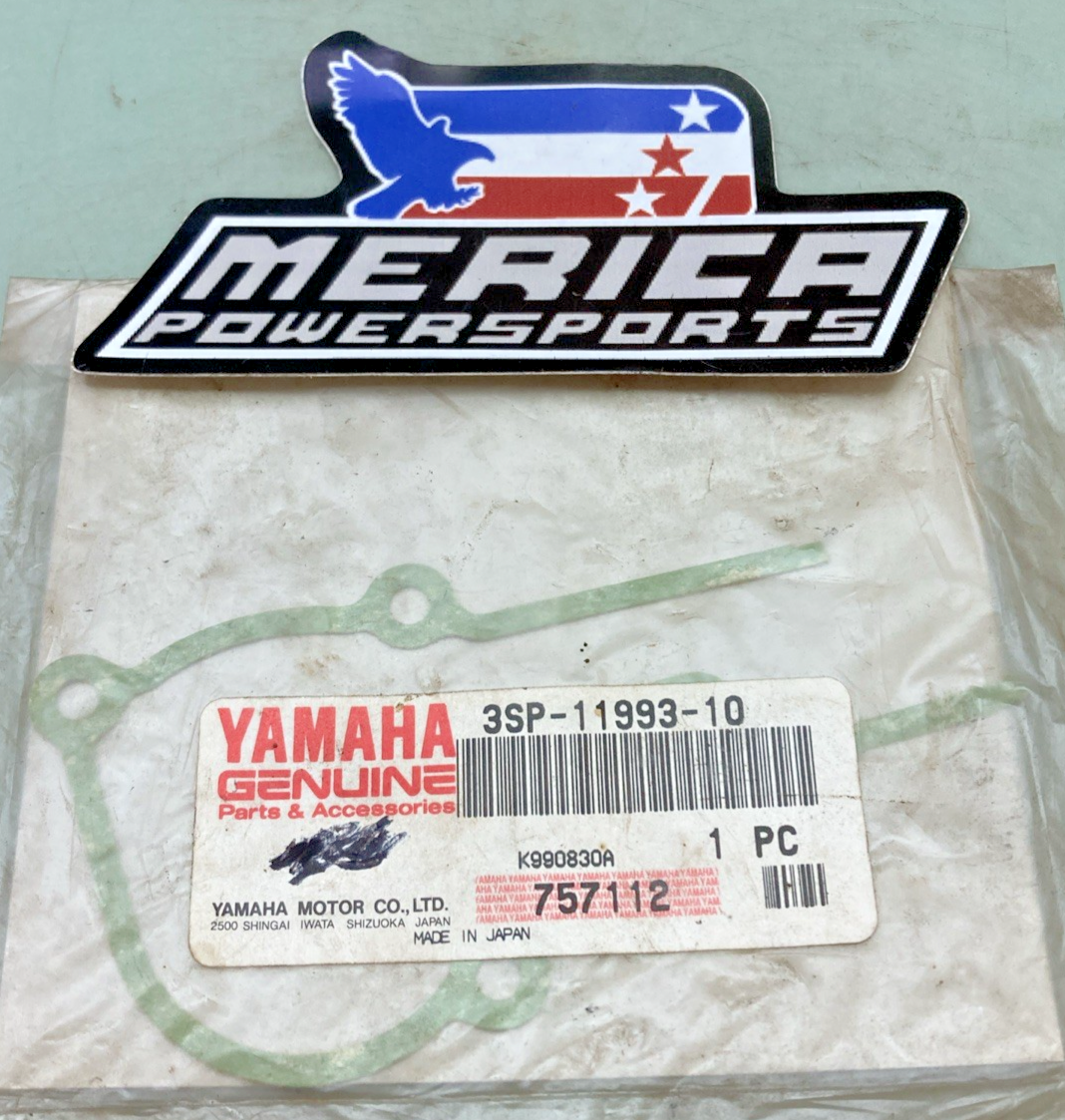 New Genuine Yamaha 3SP-11993-10 Ypvs Housin Gasket