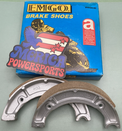 New Genuine EMGO 92-27209 Brake Shoe Set