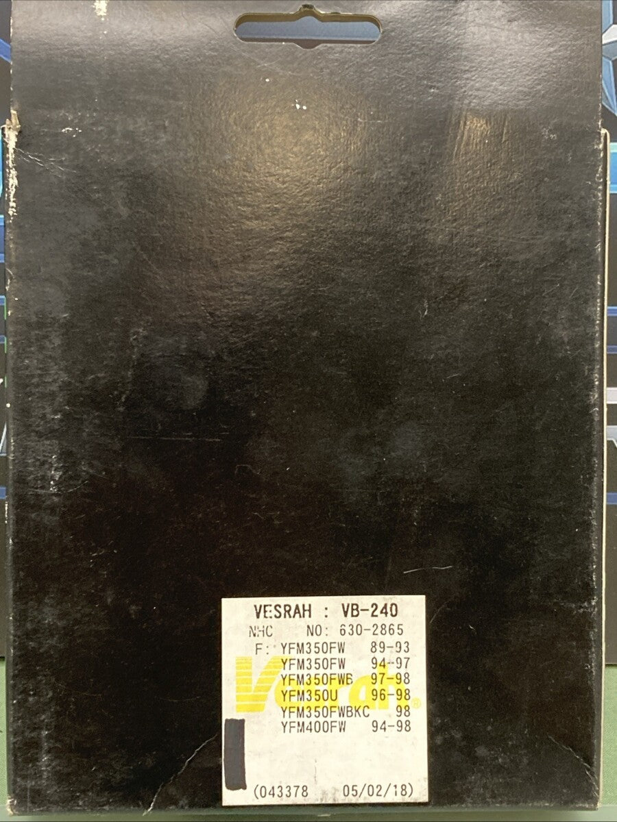 QTY 2 New Genuine Vesrah VB-240 Brake Shoe Set