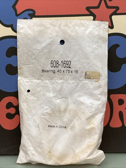 New Genuine N2 608-1692 Bearing 45x75x16
