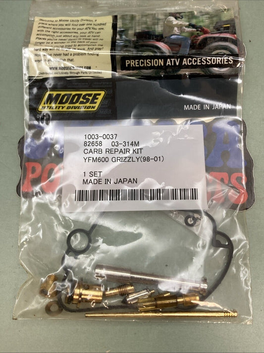 New Genuine Moose 1003-0037 Carb Repair Kit Yamaha