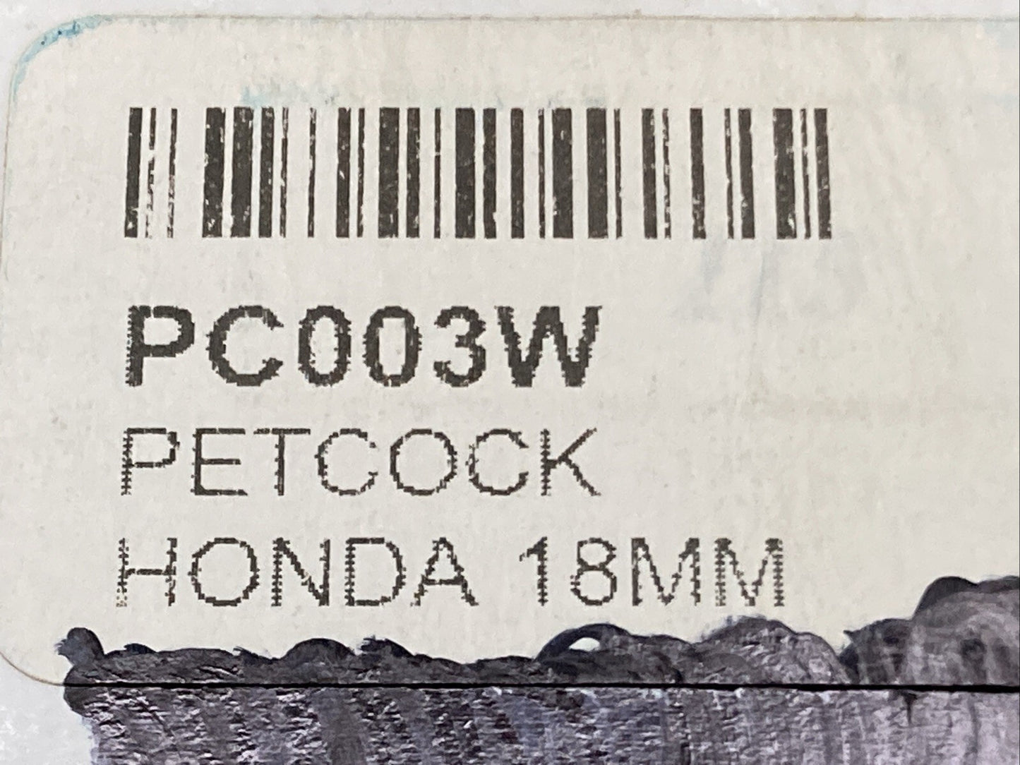 New Genuine J&M PC003W Petcock/Fuel Valve 18MM Honda ATVs