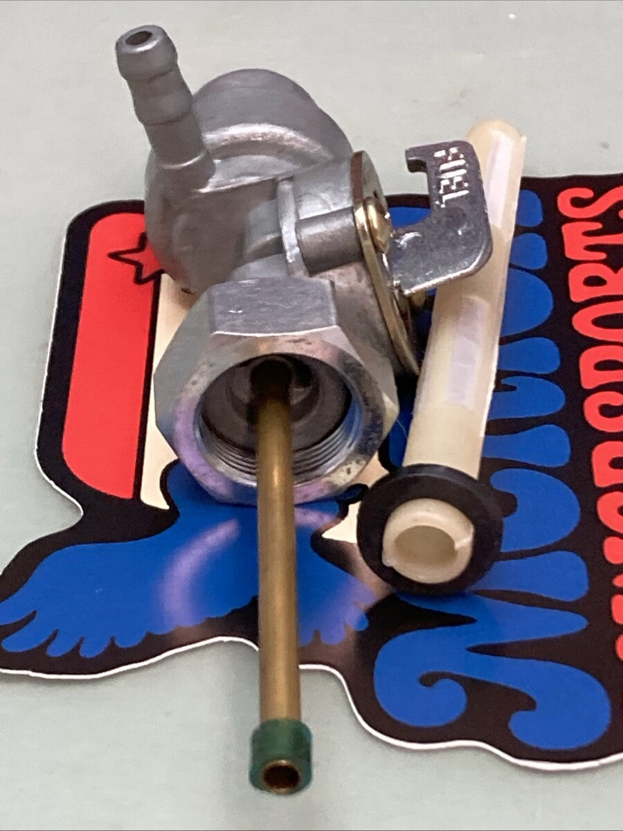 New Genuine J&M PC003W Petcock/Fuel Valve 18MM Honda ATVs