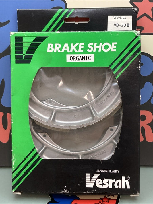 New Genuine Vesrah VB-308 Organic Brake Shoe Suzuki 630-2779