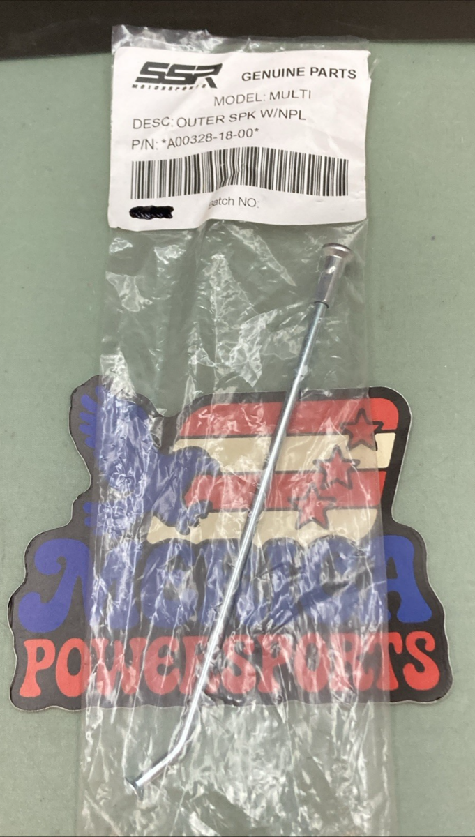 New Genuine SSR A00328-18-00 Outer SPK W/NPL