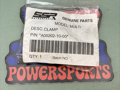 New Genuine SSR A00202-10-00 Clamp