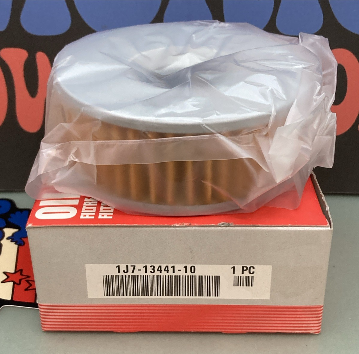 New Genuine Yamaha 1J7-13441-10 Element, Assembly, Oil, Cleaner