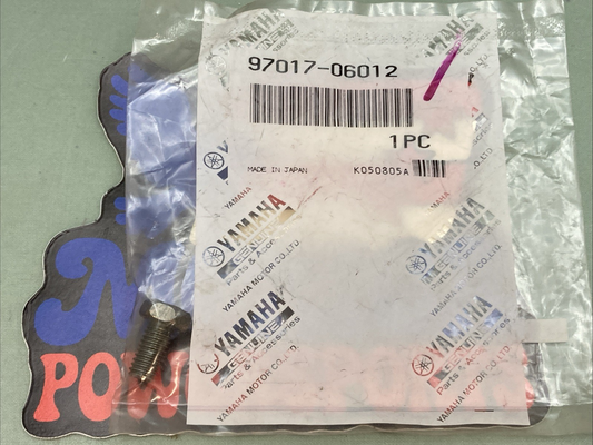 QTY 2 New Genuine Yamaha 97017-06012 Bolt