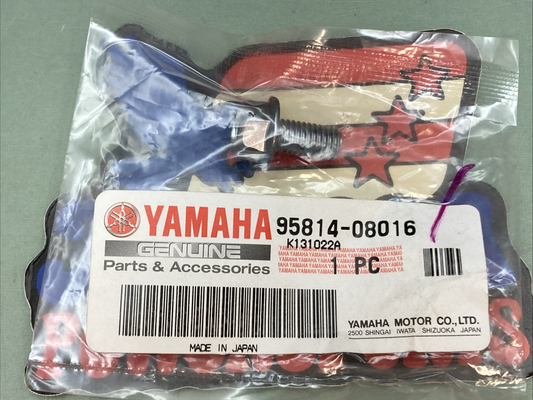 New Genuine Yamaha 95814-08016 Bolt, Flange