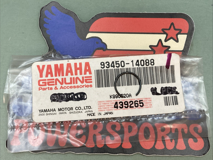 QTY 4 New Genuine Yamaha 93450-14088 Circlip, Inner