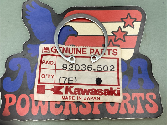 QTY 3 New Genuine Kawasaki 92036-502 Ring, Snap