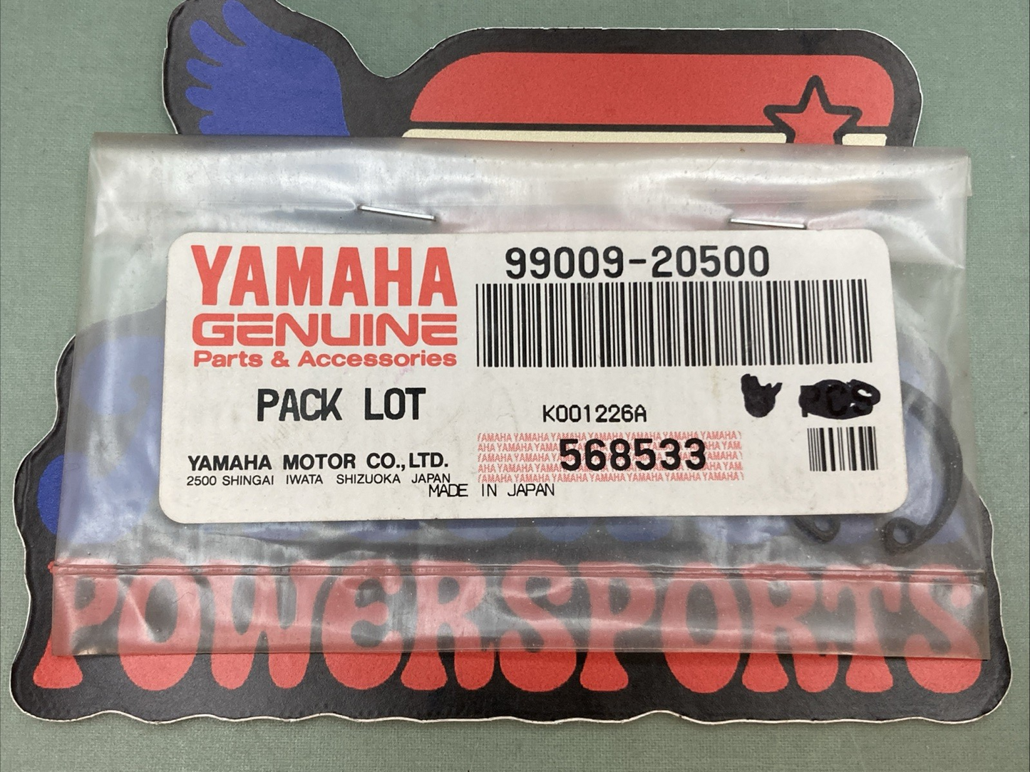 QTY 5 New Genuine Yamaha 99009-20500 Circlip
