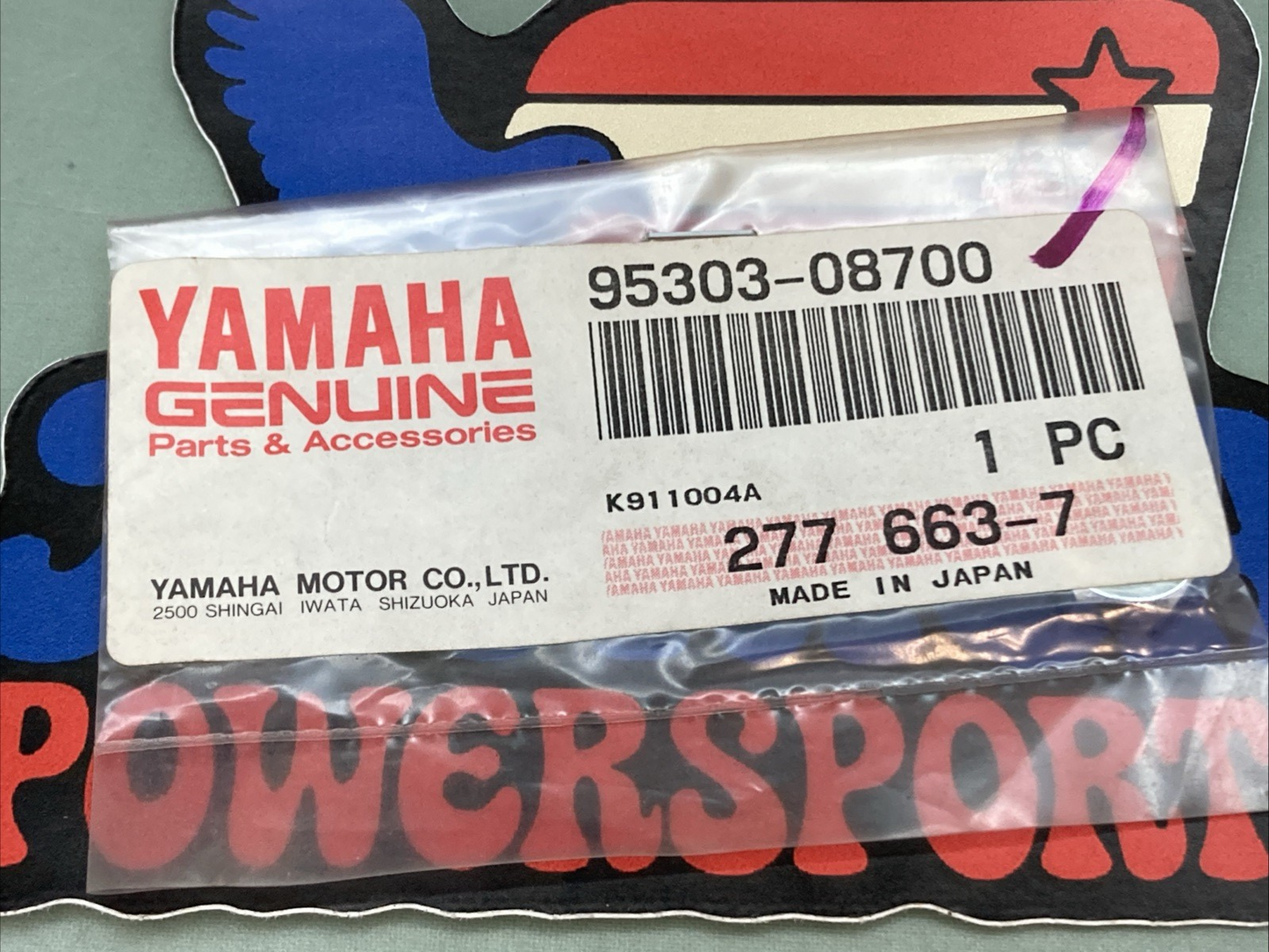 QTY 2 New Genuine Yamaha 95303-08700 Nut