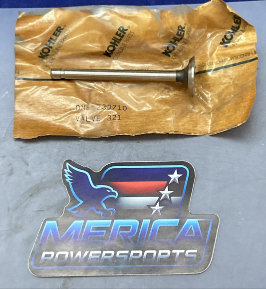 NEW GENUINE KOHLER 230710 EXHAUST VALVE