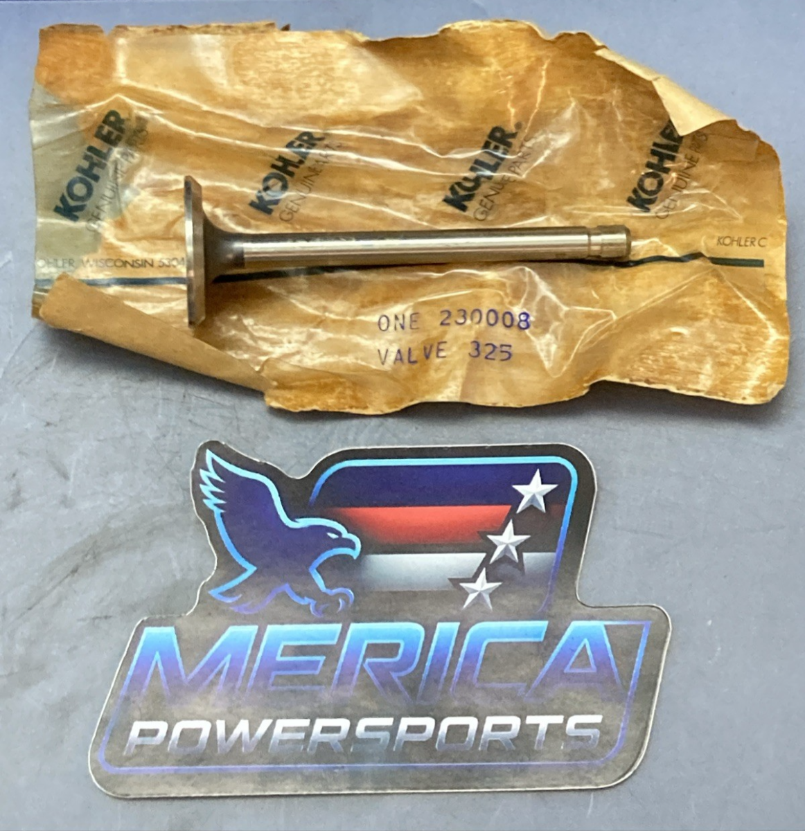 NEW GENUINE KOHLER 230008 INTAKE VALVE