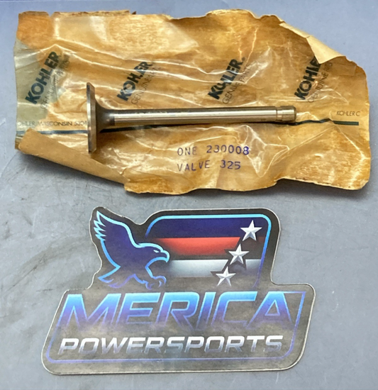 NEW GENUINE KOHLER 230008 INTAKE VALVE