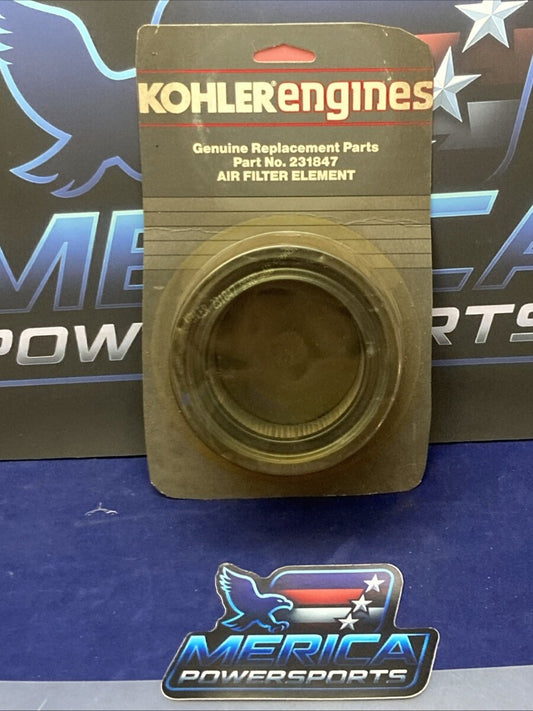 NEW GENUINE KOHLER 231847 AIR FILTER ELEMENT